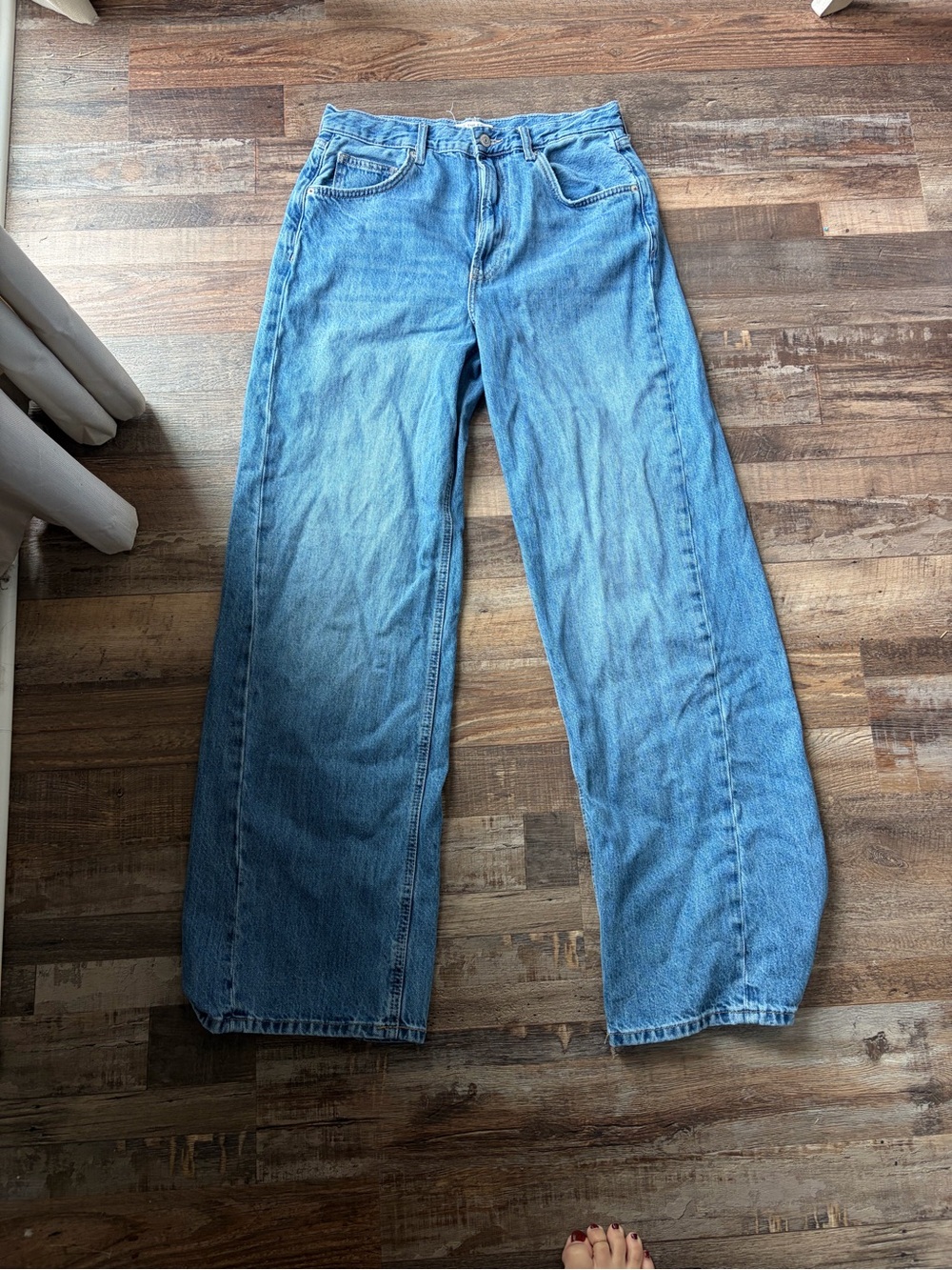 Free people wide leg jeans